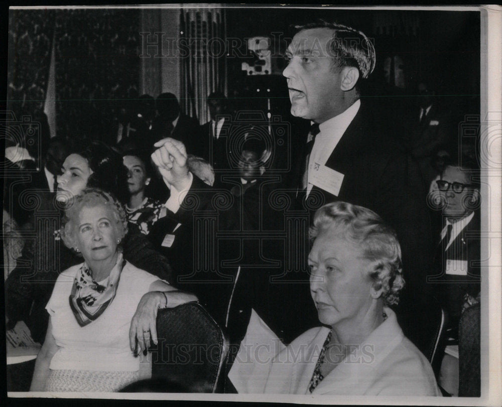 1964 Representative  Silvio Conte Protest - Historic Images