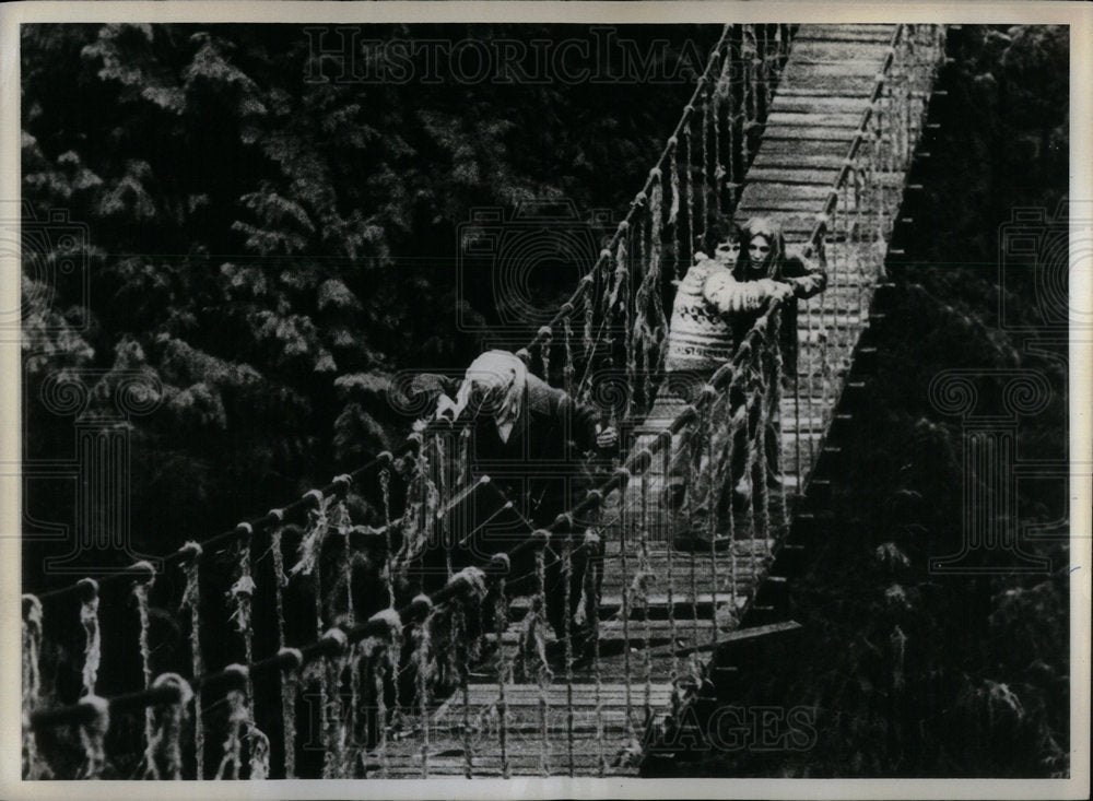 1976 Stunt Woman Donna Garrett - Historic Images