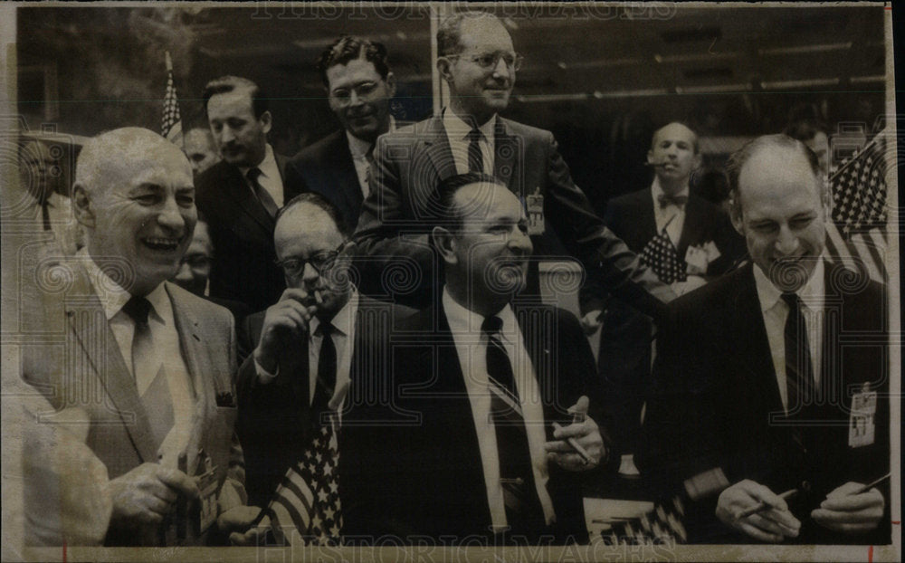 1968 Mission Control Apollo 8 Successful - Historic Images