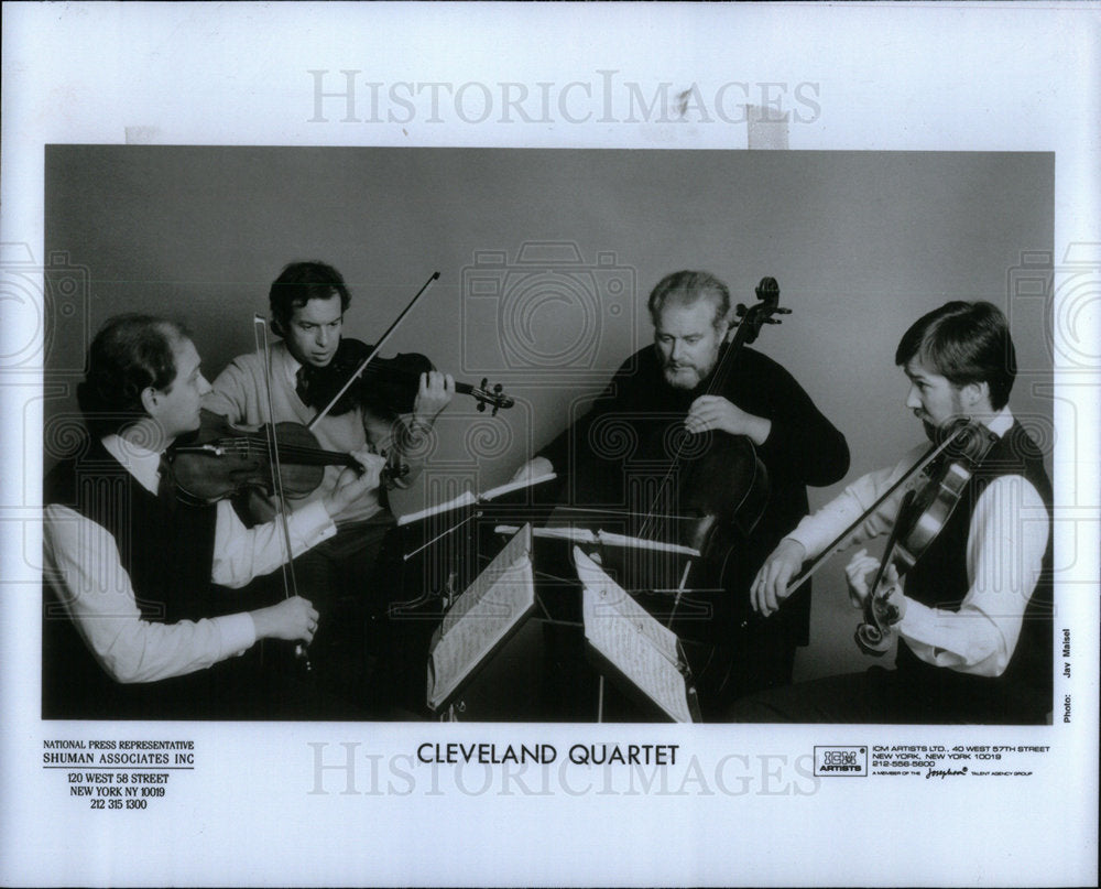 1990 Music Group Cleveland Quartet - Historic Images