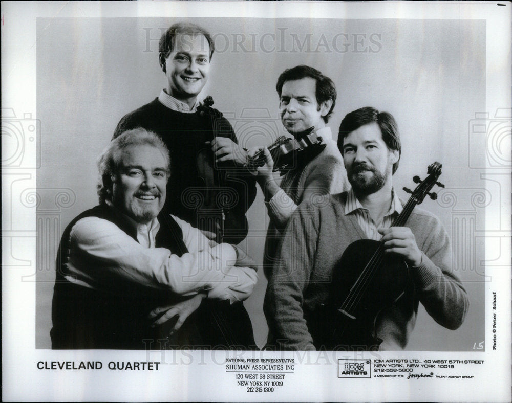 1993 Music Group Cleveland Quartet - Historic Images