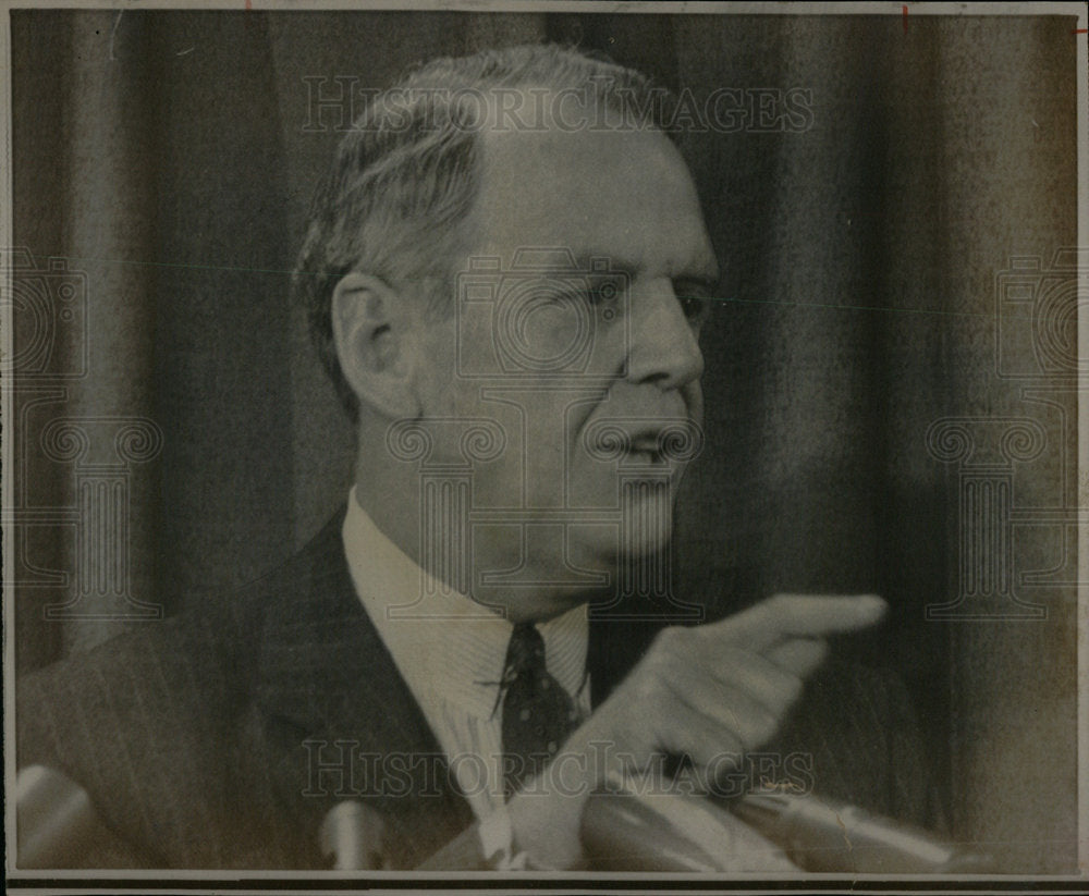 1968 Defense Secretary Clark Clifford - Historic Images