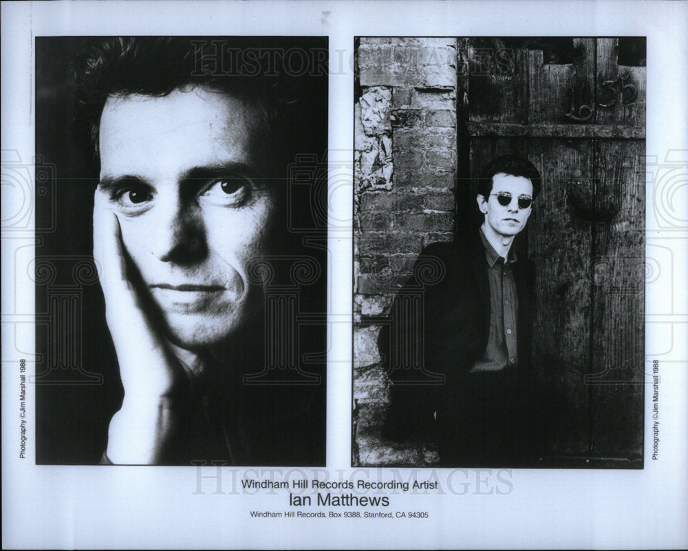 1989 Musician Ian Matthews - Historic Images