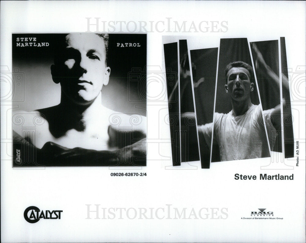 1994 English Composer Steve Martland Patrol - Historic Images