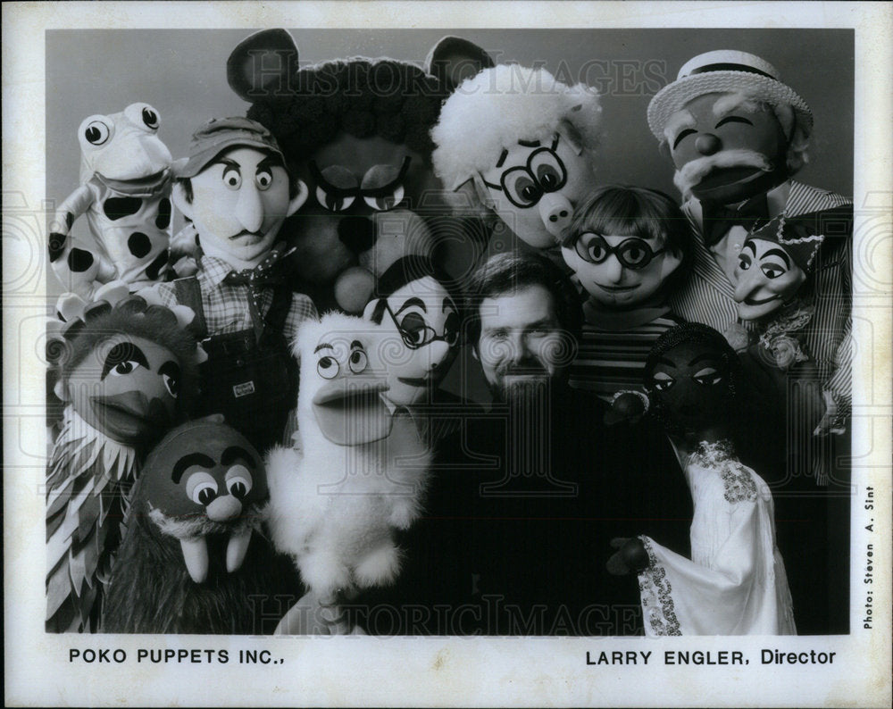 1994 Poko Puppets Director Larry Engler - Historic Images