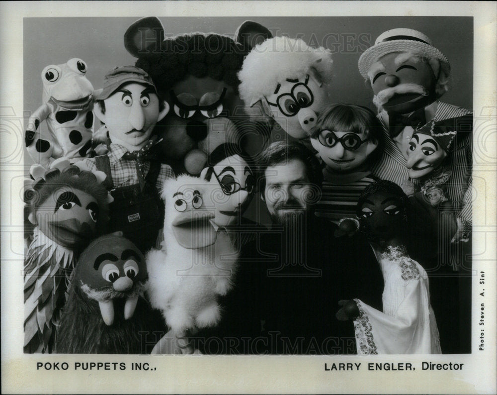 1994 Poko Puppets Director Larry Engler - Historic Images