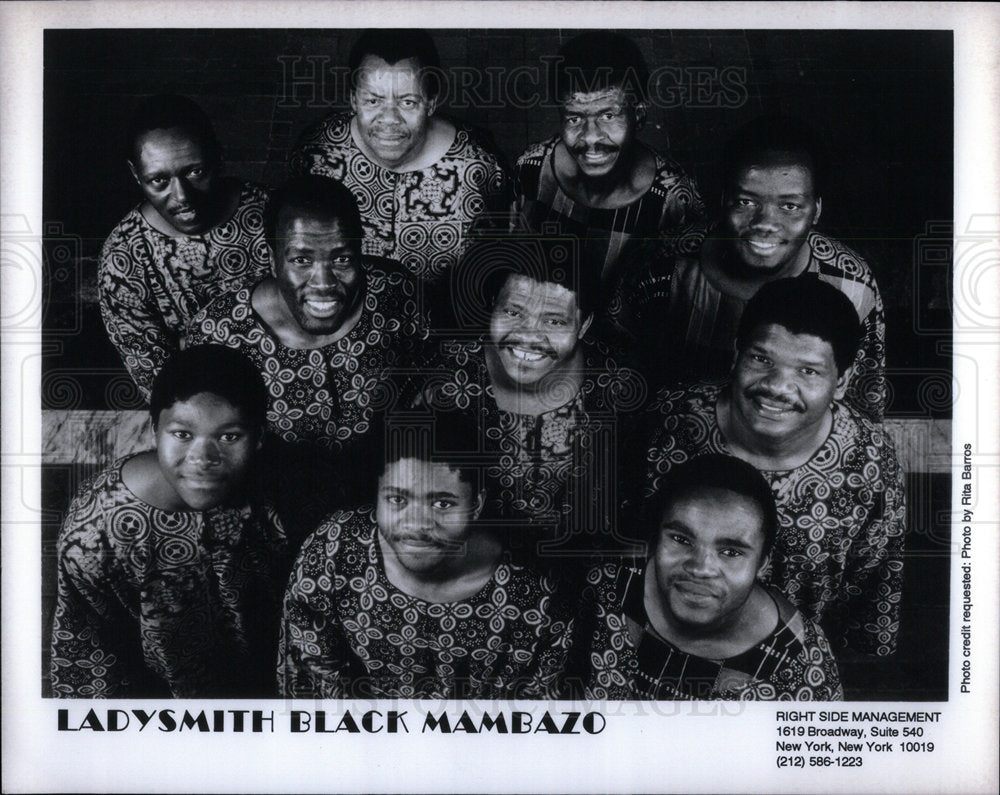 1995 Ladysmith Black Mambazo South Africa - Historic Images