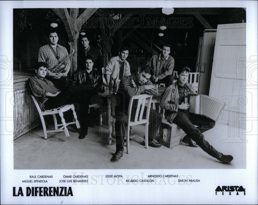 1994 La Diferenzia San Antonio Texas Band - Historic Images