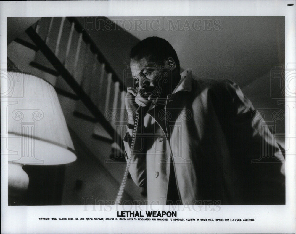 1987 Danny Glover Lethal Weapon - Historic Images