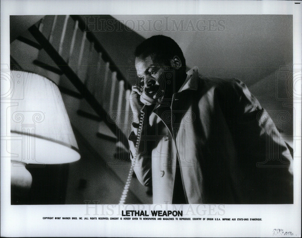 1987 Danny Glover Lethal Weapon - Historic Images