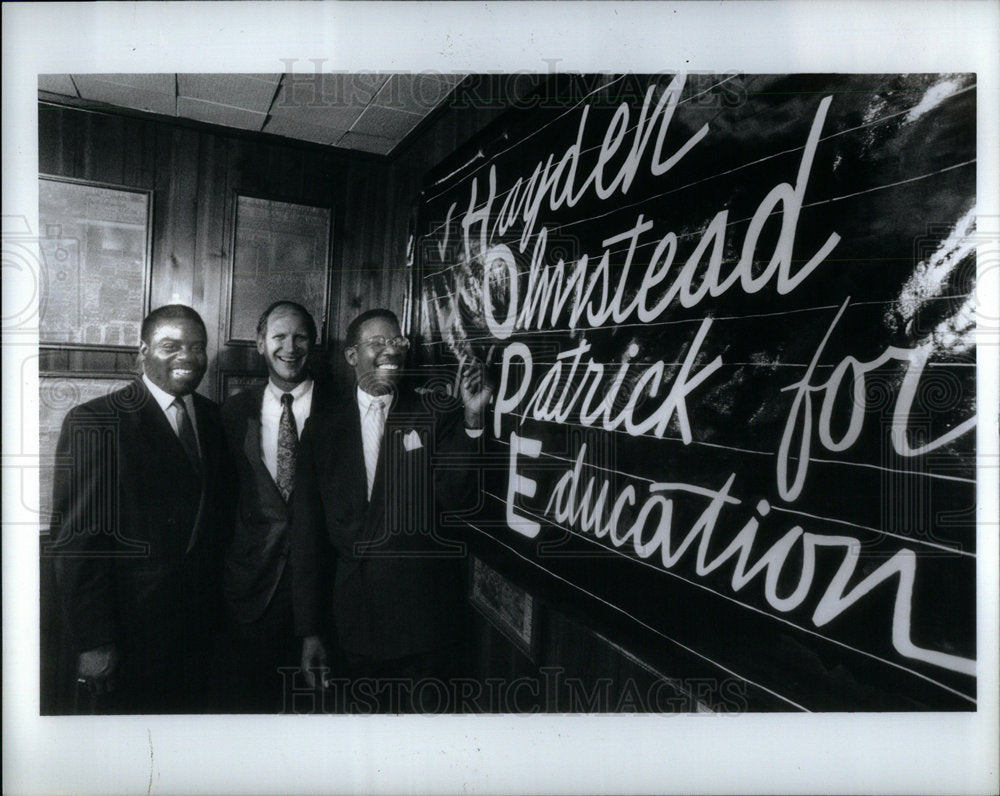 1988 Frank Hayden Dave Olmsted Larry School - Historic Images