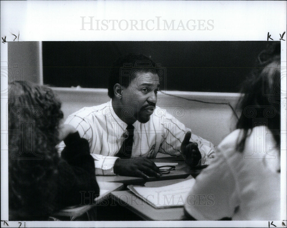 1991 Life Directions Instructor At HS - Historic Images