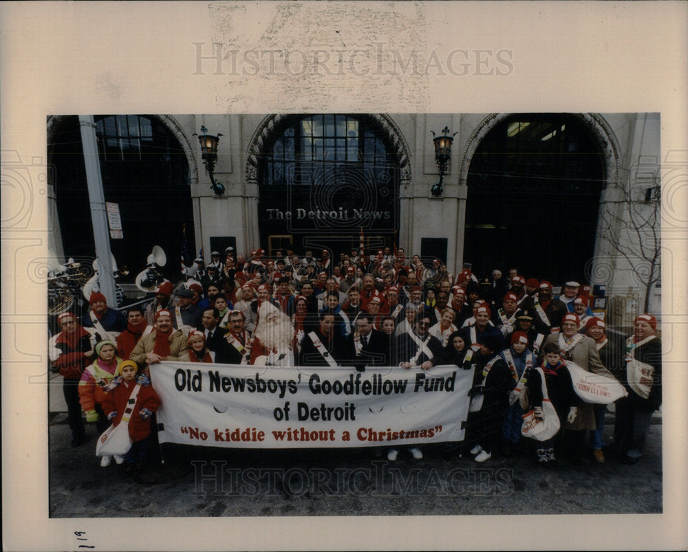 1993 People Old Newsboys Goodfellow Fund - Historic Images