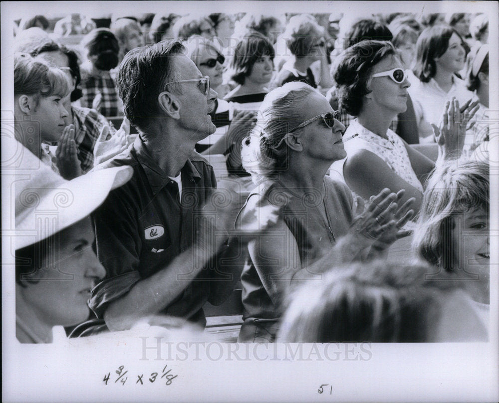 1966 Joseph Weidelman Fair Audience Noble - Historic Images