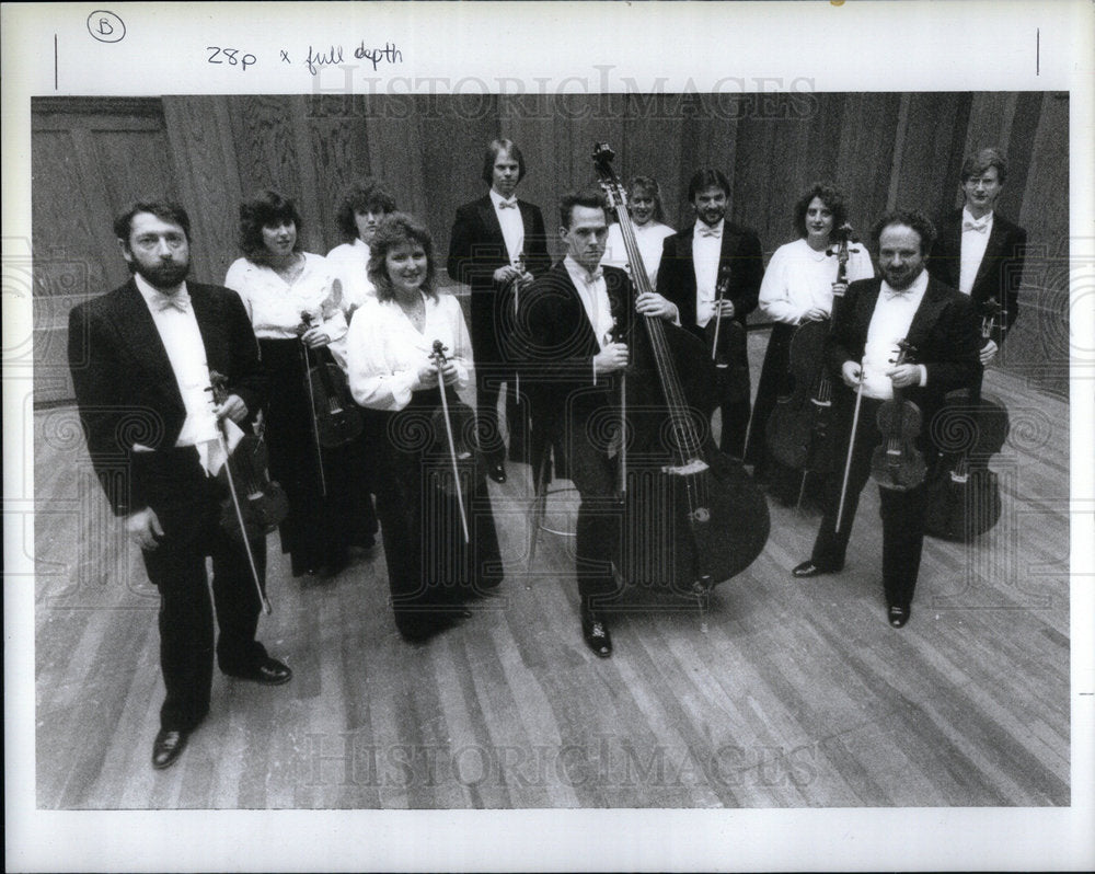 1987 Misha Rachlevsky American Orchestra - Historic Images