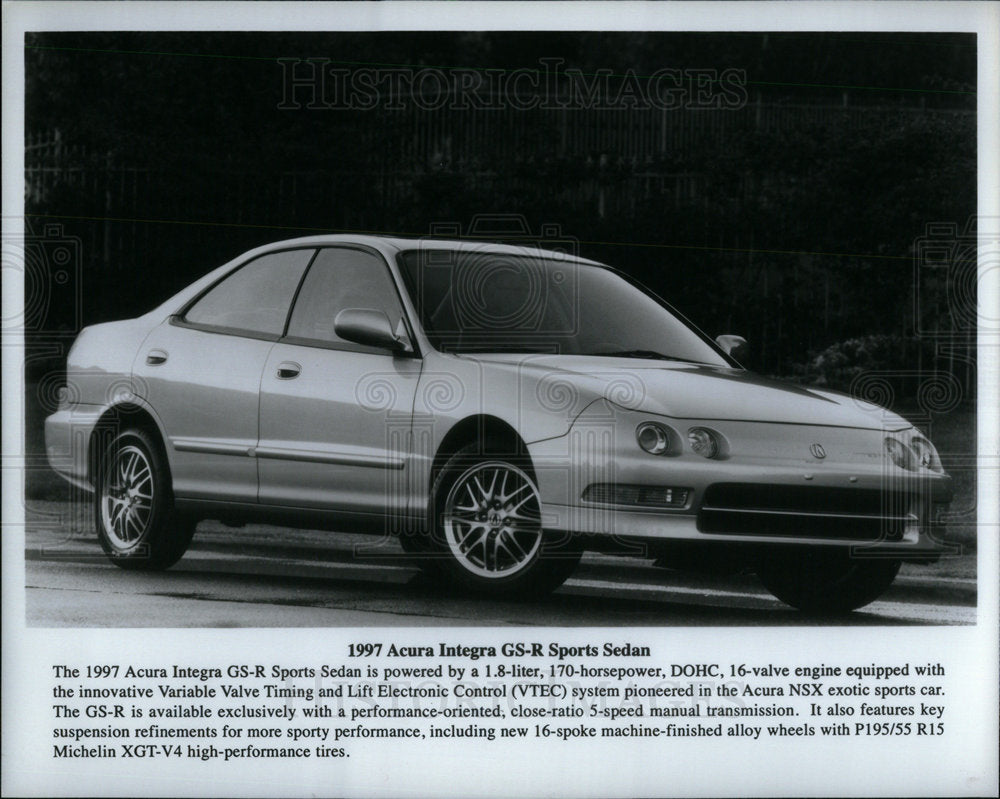 1997 Acura Integra GS-R sports Sedan - Historic Images