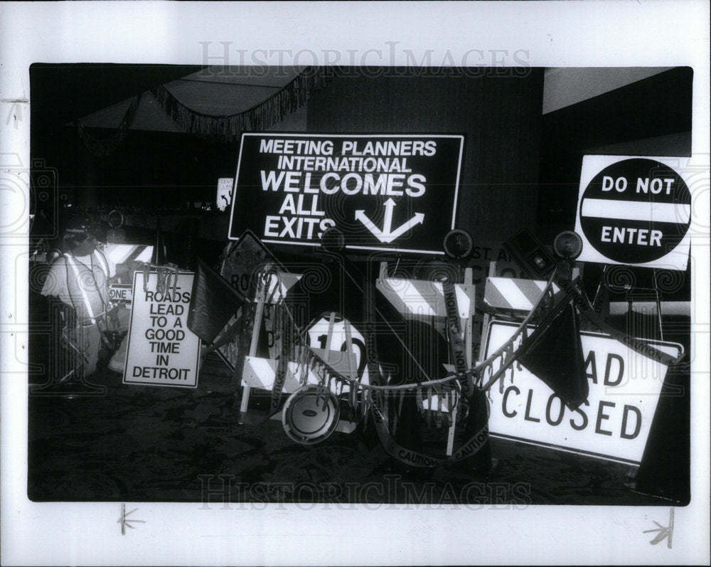 1992 Ballroom Westin Hotel Dinner Planners - Historic Images