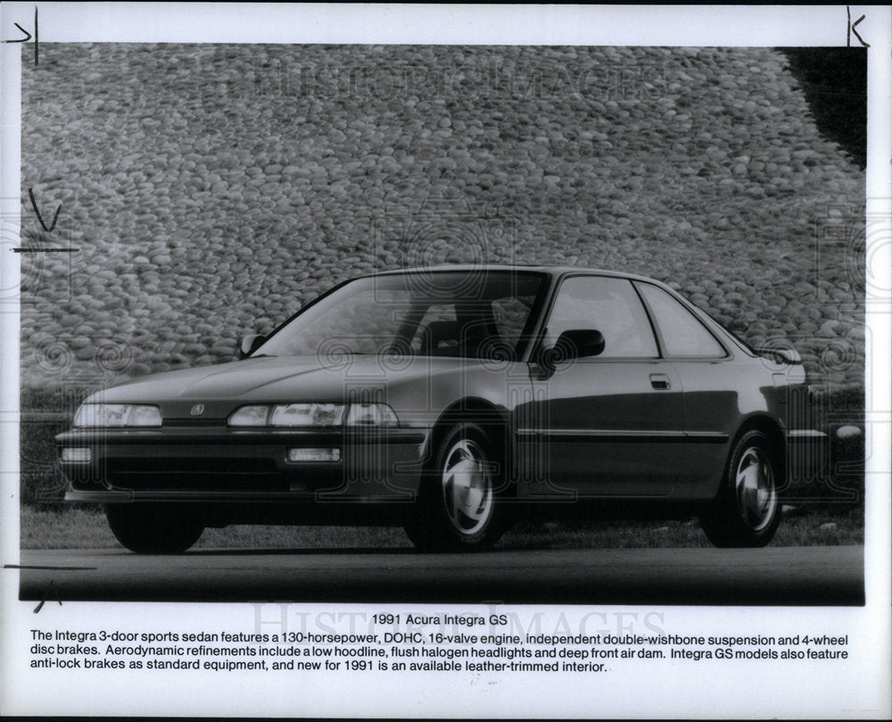 1991 Acura Integra GS Sedan Advertisement - Historic Images