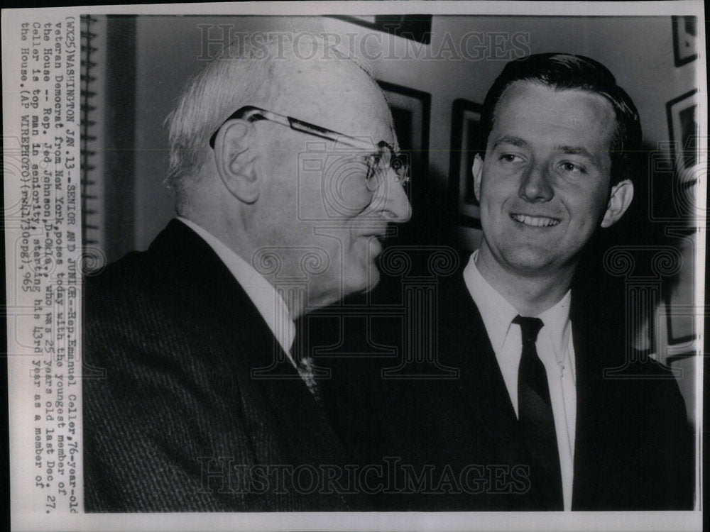 1965 Emaruel Coller veteran Democrat Junior - Historic Images