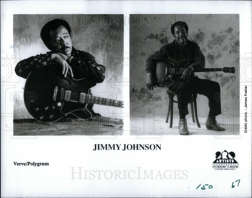 1996 Musician Jimmy Johnson Promo Photos - Historic Images