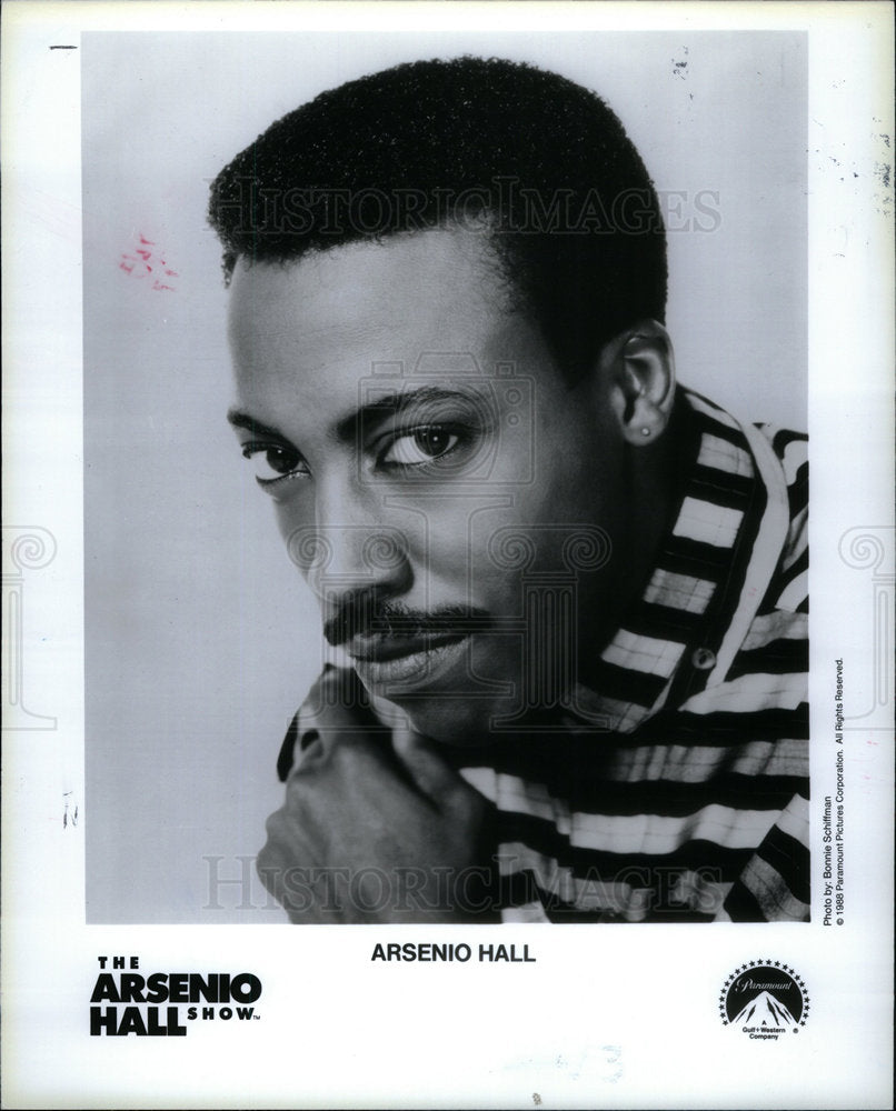 1989 Arsenio Hall/Actor/Comedy/TV Host - Historic Images