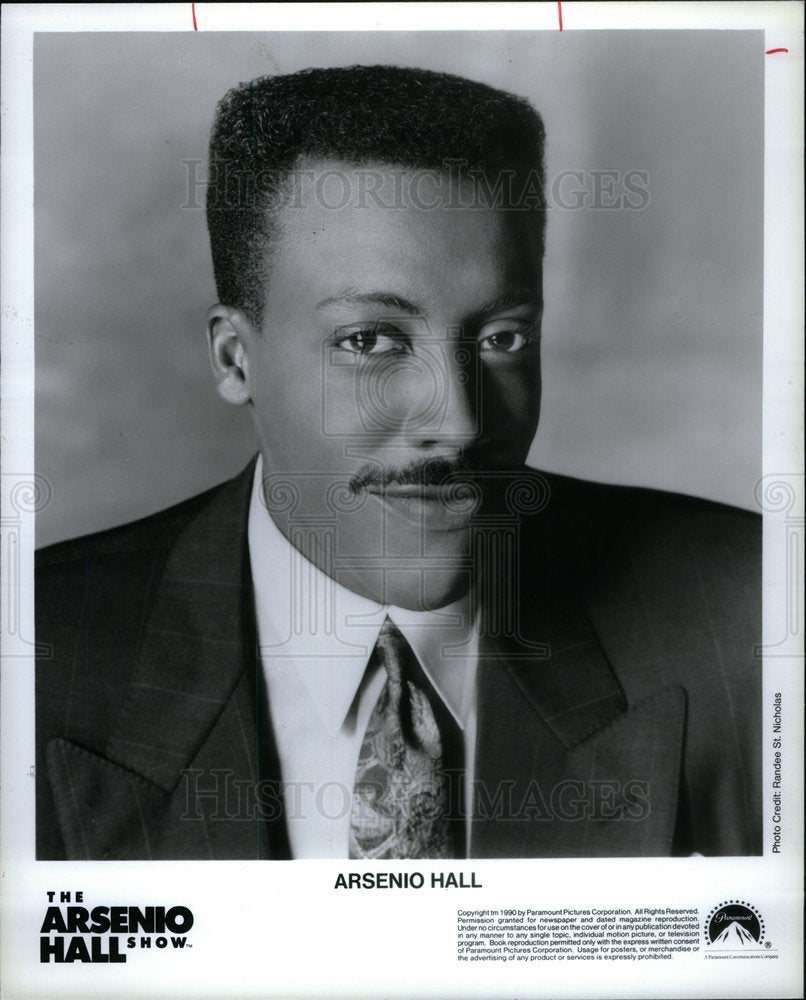 1995 Arsenio Hall American Actor Comedian - Historic Images