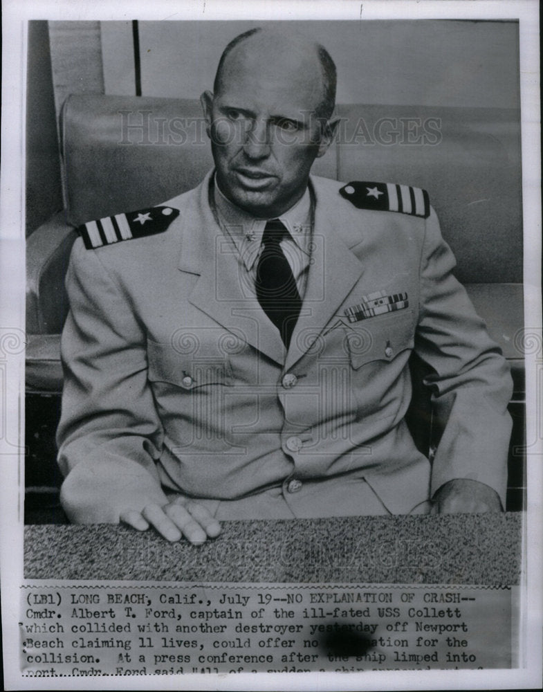 1960 Commander Albert T Ford - Historic Images