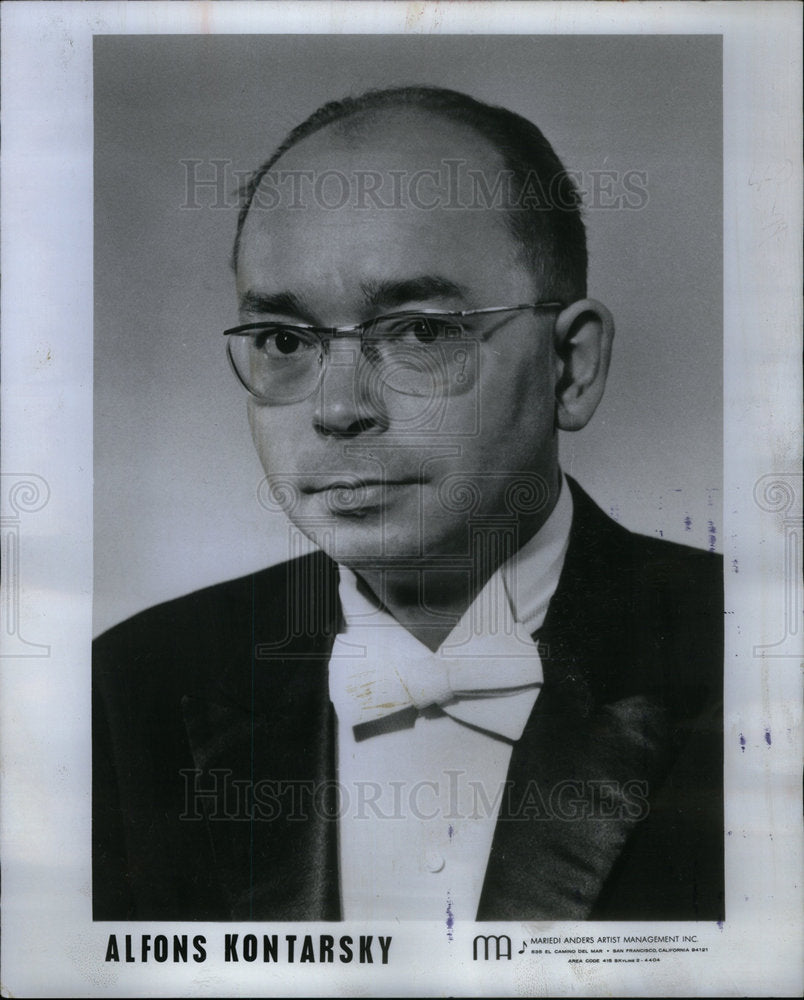 1968 Alfons Kontarsky Pianist Musician - Historic Images