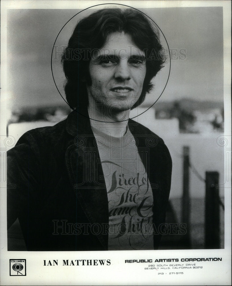 1976 Iain Matthews English Musician - Historic Images