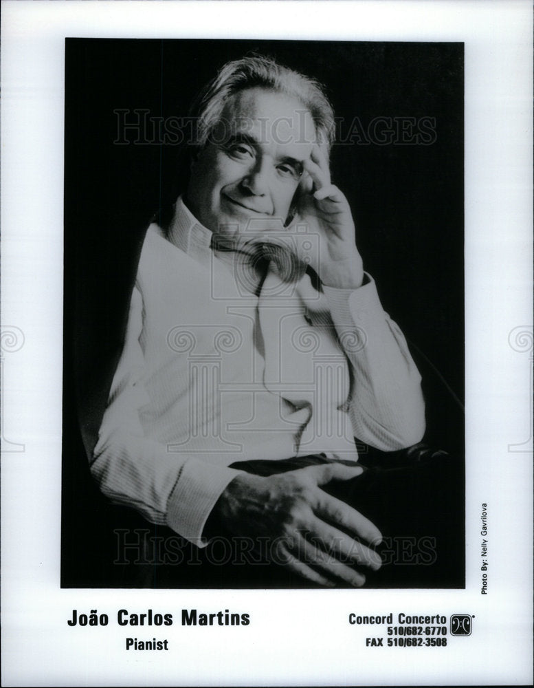 1997 João Carlos Martins Brazilian Pianist - Historic Images