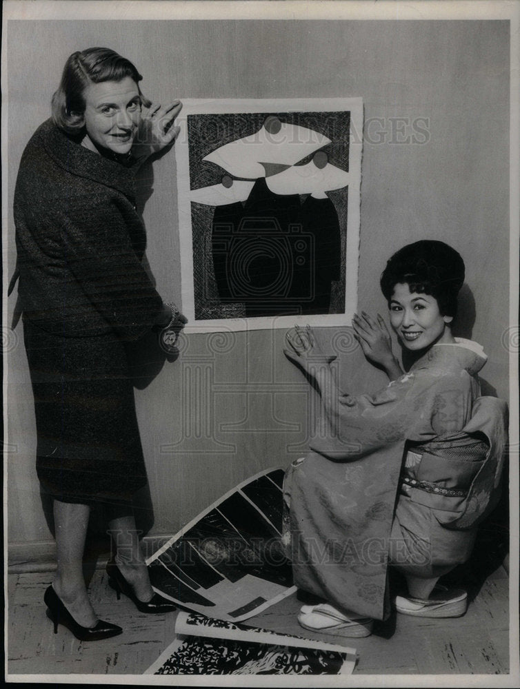 1961 For Hospital Art Show. - Historic Images