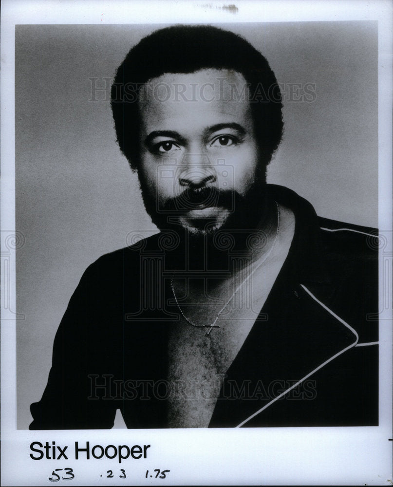 1985 Jazz Musician Stix Hooper - Historic Images