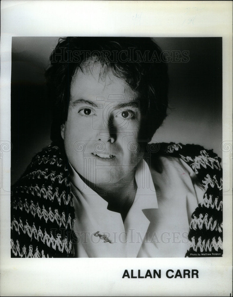 1986 Allan Carr Tony Award Association year - Historic Images