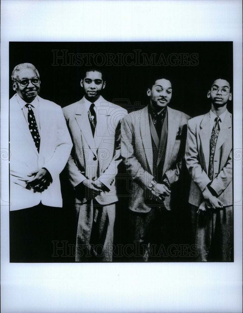 1991 Branford Marsalis Brothers Show Band - Historic Images