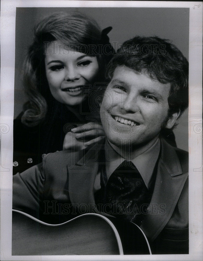 1969 Kathy Garver &amp; Eddie Hodges, Actors. - Historic Images