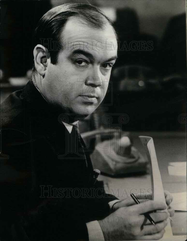 1974 Charles Kuralt American Journalist CBS - Historic Images