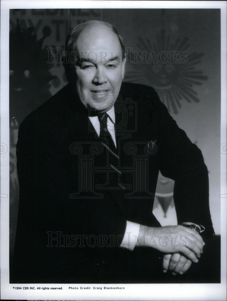 1994 Charles Kuralt journalist CBS News TV - Historic Images