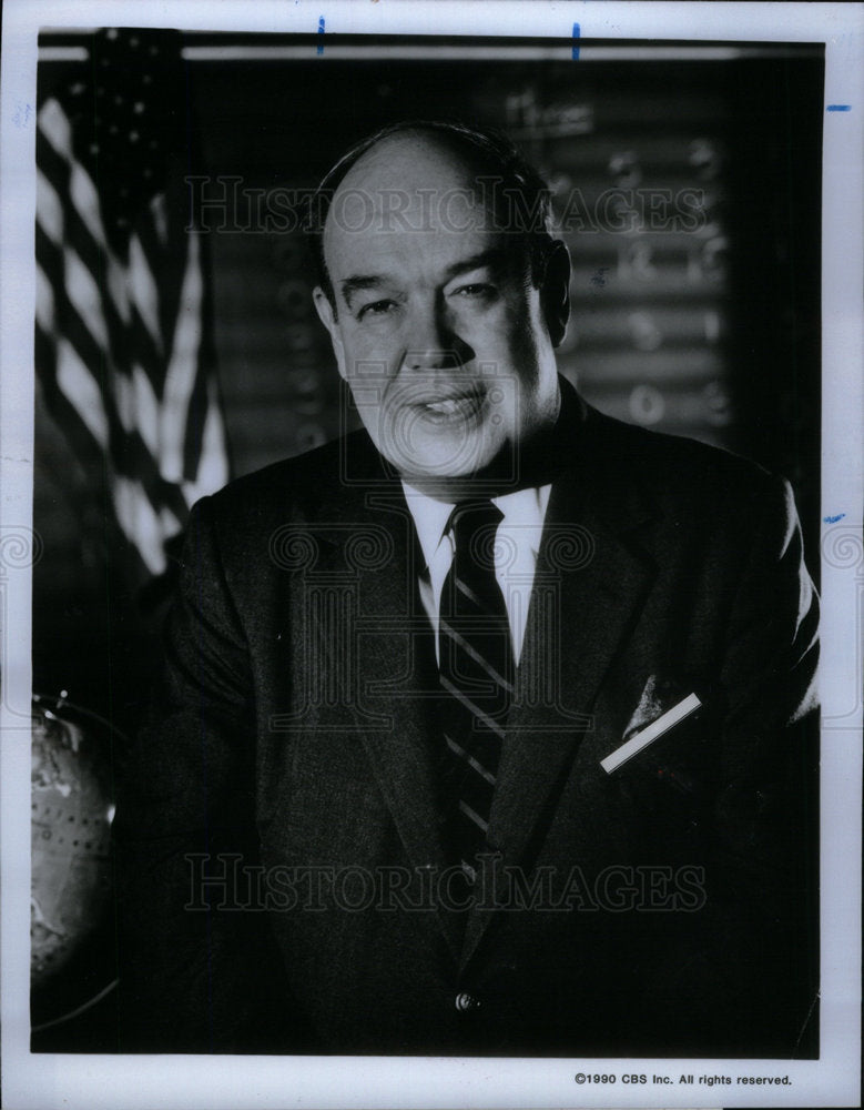 1990 Charles Kuralt American Journalist CBS - Historic Images