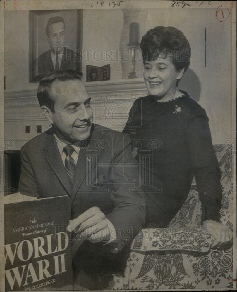 1968 Kansas Rep Bob Dole Wife Phyllis Mich - Historic Images