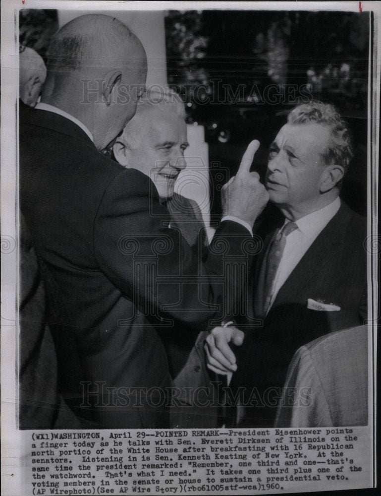 1960 Everett Dirksen Politician Illinois - Historic Images