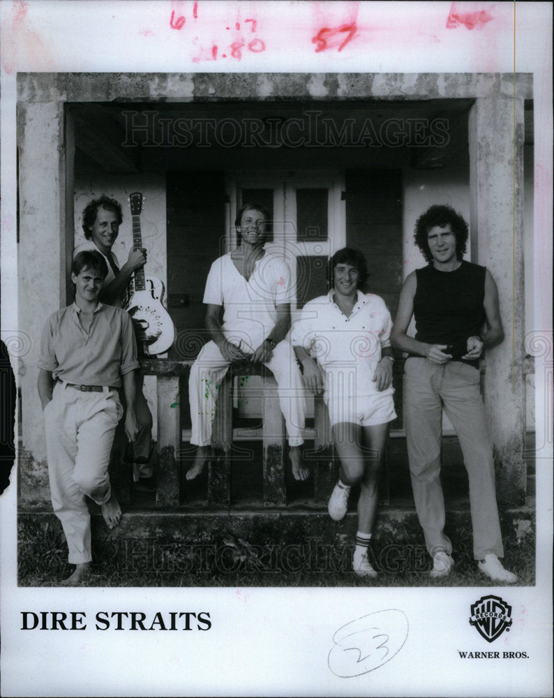 1986 Dire Straits British rock band - Historic Images