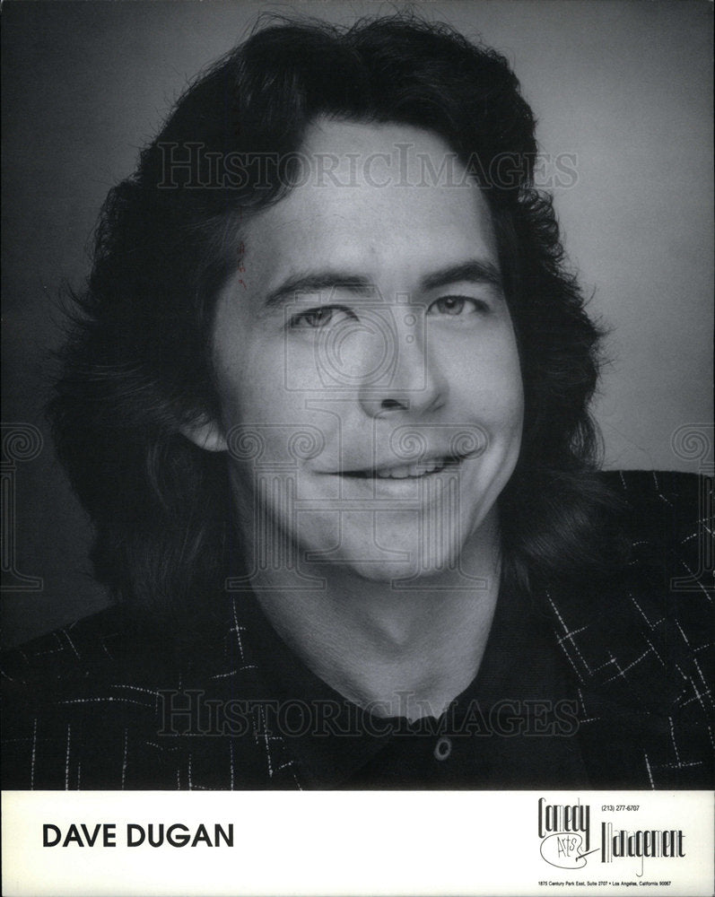 1991 Dave Dugan profile Picture Comedian - Historic Images