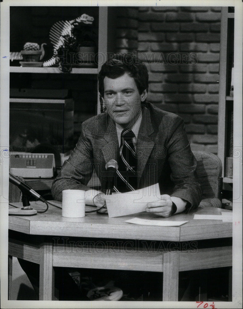 1991 David Letterman Talk Show Host - Historic Images