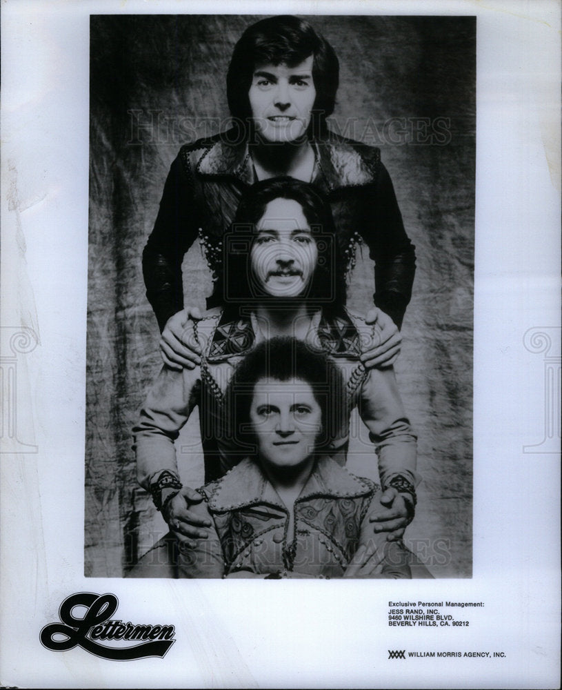 1978 Lettermen music group entertainer pose - Historic Images