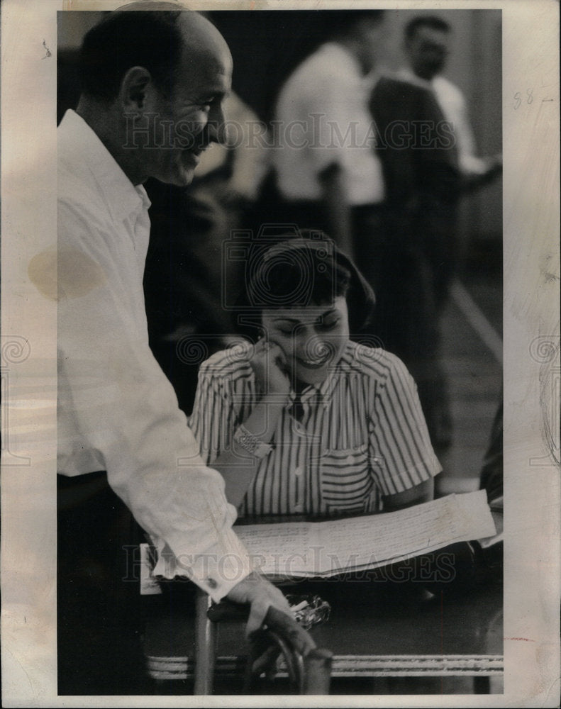 1959 Erich Leinsdorf Conductor Robert Peter - Historic Images