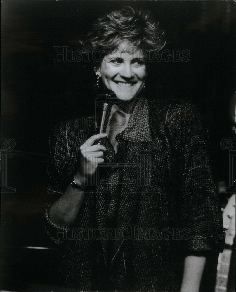 1986 Carol Leifer Comedian Writer Actress - Historic Images