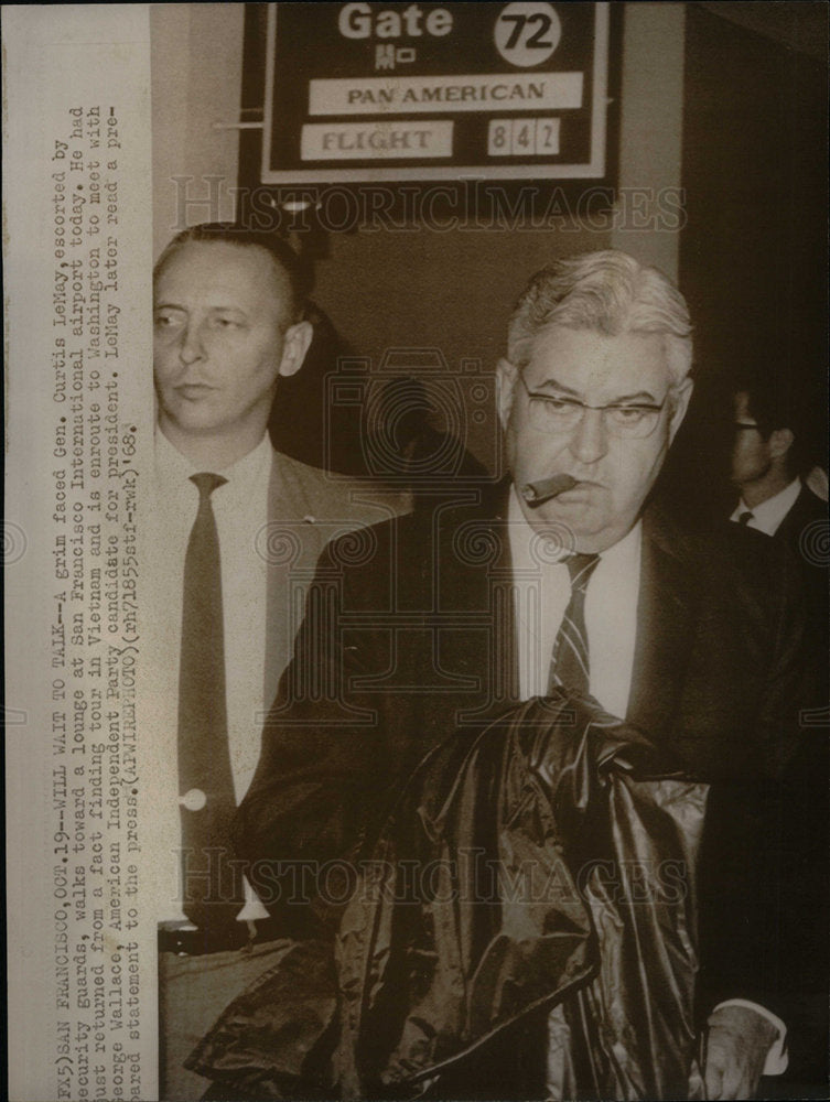 1968 Curtis Lemay San Francisco Wallaco-Historic Images