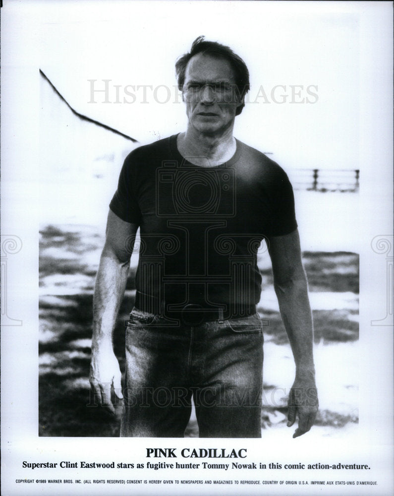 1993 Superstar Clint Eastwood Tommy Nowack - Historic Images