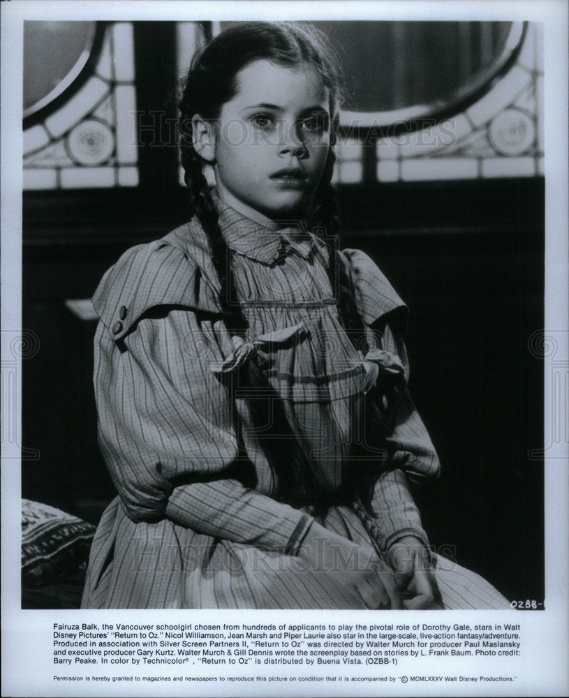 1986 Fairuza Balk star Dorothy Return to Oz - Historic Images