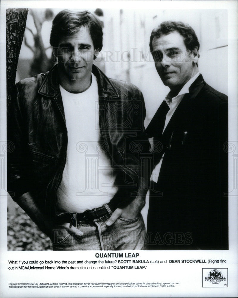 1993 Scott Bakula Dean Stockwell Quantum - Historic Images